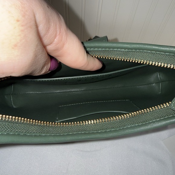 COACH HAMPTONS Re-Edition Leather Hobo Shoulder Bag Purse Hunter Green Ltd. Ed. - Picture 10 of 16